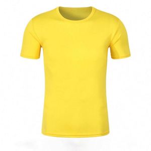 Camisetas de Maratón Transpirables de Malla Jersey de Secado Rápido, Ecológicas, Sólidas, Ligeras, con Estampado por Sublimación, de Manga Corta para Correr - Product Image 2