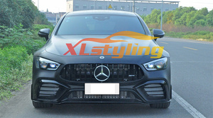 XLstyling Car Conversion Facelift GT63S Kit de carrosserie de pare-chocs avant arrière pour Mercedes-Benz <span class=keywords><strong>GT</strong></span> W290 18-21 Upgrade BodyKit - Product Image 4