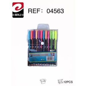Resaltador Highlighters 12Pcs Assorted Colors For School Office Use - Product Image 3