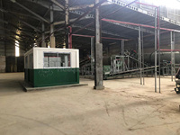 Ligne de production d'engrais composé 10/H NPK Granulation à la vapeur Granulateurs à tambour rotatif Semi-automatique 380V