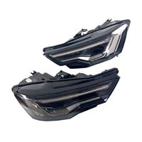 Phares LED 12V 55W en gros pour Audi A6 A6L C8 2019-2022 Semi-assemblés Direct Usine Paire Gauche Droite