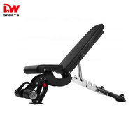 Banc de musculation réglable en métal de haute qualité, équipement de gym, entraîneur fonctionnel avec fonctions de sécurité pour la musculation multifonctionnelle