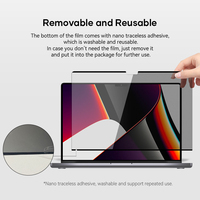 Protecteur d'écran de confidentialité magnétique pour MacBook Anti-espion ordinateur portable Film de protection amovible filtre de confidentialité