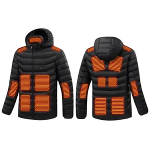 도매 겨울 따뜻한 코트 방수 사냥 야외 재킷 충전식 배터리 가열 재킷