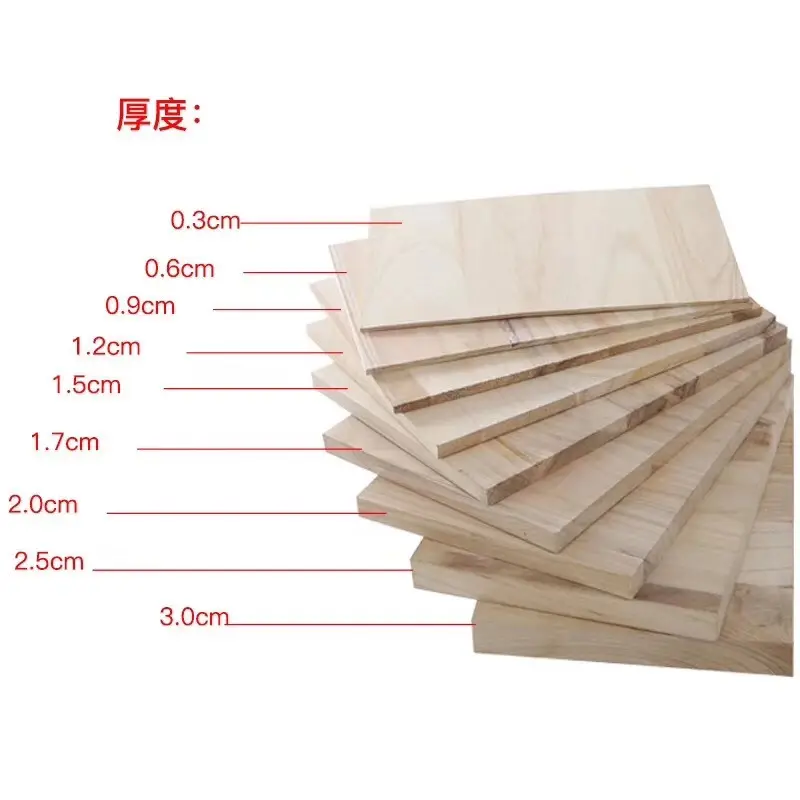 Jiuheng Paulownia Pine Wood Breaking Boards