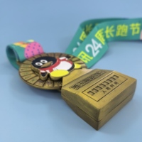 Médailles d'honneur personnalisées et personnalisables pour la natation, le marathon, les courses sportives, en alliage de zinc, avec logo métallique, médaille en émail 3D, médaille de récompense