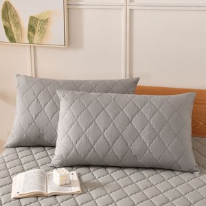 Protège-<span class=keywords><strong>matelas</strong></span> matelassé imperméable et respirant, <span class=keywords><strong>housse</strong></span> anti-éclaboussures intégrale <span class=keywords><strong>pour</strong></span> usage domestique - Product Image 4