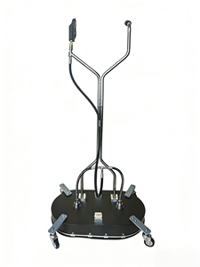 31インチ ミニモンド高圧洗浄機 歩道清掃用 デュアルステンレススチールスイベル デュアルトリガー式表面洗浄機 - Product Image 6