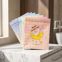 Sacs de rangement hermétiques refermables à fermeture éclair avec motif de lapin de dessin animé mignon XS pour les collations, les bonbons, les pochettes, les matériaux composites, les cadeaux, l'artisanat