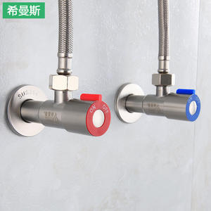 Robinet d'angle Hemans en acier inoxydable 304, filetage mâle 15 mm pour chauffe-eau et toilettes - Product Image 2