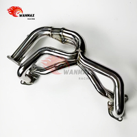 Collecteur d'échappement en acier inoxydable à longueur égale en stock pour Toyota GT86 Subaru BRZ