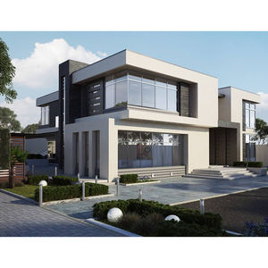 บ้านสำเร็จรูปโครงสร้างเหล็กเบา <span class=keywords><strong>ราคา</strong></span>ประหยัด ท็อปเพอร์ วิลล่า คาซ่า โรงแรม อพาร์ทเมนท์ 2 ชั้น 4 ห้องนอน วิลล่าหรูหราสำหรับขาย - Product Image 1