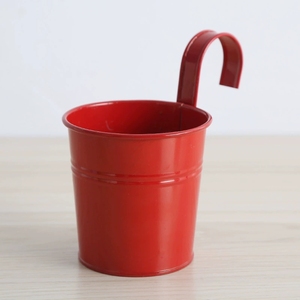 Petit panier suspendu d'art en fer détachable pour <span class=keywords><strong>pot</strong></span> de fleur multi-plantes <span class=keywords><strong>Pot</strong></span> suspendu de couleur bonbon pour balcon et terrasse - Product Image 5