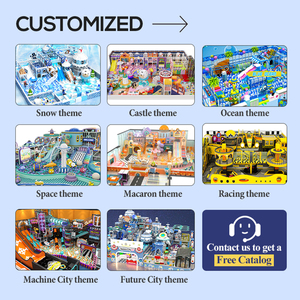 Équipement de terrain de jeu intérieur pour enfants <span class=keywords><strong>sur</strong></span> le thème de l'espace, <span class=keywords><strong>jeux</strong></span> à thème, <span class=keywords><strong>jeux</strong></span> souples en plastique, en bois et en mousse, parc d'attractions, trampoline, usage commercial - Product Image 3