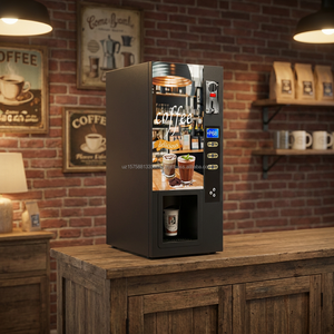 เครื่องจำหน่ายกาแฟสำเร็จรูปแบบตั้งโต๊ะเชิงพาณิชย์ YISO 2026  สามรสชาติ เครื่องจ่ายเครื่องดื่มร้อนอัตโนมัติสำหรับสำนักงานและโรงแรม - Product Image 1