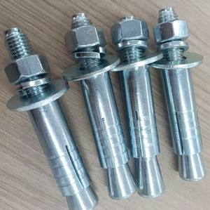 Matériel de fixation Boulon d'ancrage chimique en acier inoxydable galvanisé Boulon mécanique d'expansion <span class=keywords><strong>Double</strong></span> manchon - Product Image 3