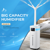Maison intelligente et grande salle commerciale humidificateur wifi brume fraîche 20L humidificateurs d'air à ultrasons