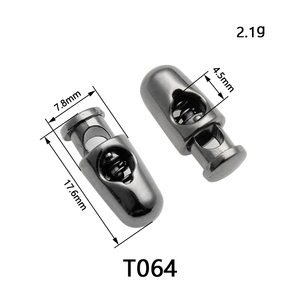 Tappi per cavo regolabile rotondo in metallo - Product Image 3