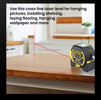Nouveau télémètre laser, mètre de distance laser 40m/60m, ruban à mesurer numérique laser, outil de mesure, ruban à mesurer