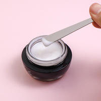 Spatule cosmétique en alliage de zinc personnalisée en gros pour usine, marque privée, couleur sur mesure, Kinwong WS20001, application de masque facial en vrac