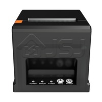 Mesin Pencetak Label Otomatis JSJ80 OEM 220mm/s, Printer Thermal USB 80mm untuk Struk dan Label, Tersedia