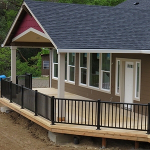 Aluminum Railing <strong>Outdoor</strong> Aluminium Balcony Stair Railing Modern Design Aluminium <strong>Handrail</strong> - Product Image 2