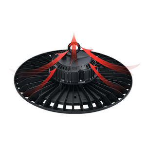 Lámpara Industrial de Aluminio Tipo UFO a Prueba de Explosiones, Polvo y Agua para Almacenes, 200W/150W, Certificación CE, AC 85-265V - Product Image 6