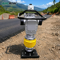 Machine à tasser électrique à percussion en gros pour les distributeurs, travaux de remblai, compacteur de sol puissant