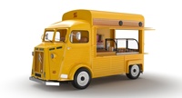 Camion de restauration rapide Mobile restaurant remorque conteneur restaurant équipement de cuisine commerciale