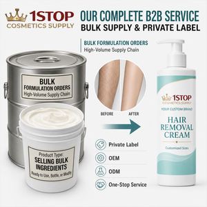 Crema Depilatoria all'Aloe e Curcuma per Ascelle, Gambe, <span class=keywords><strong>Peli</strong></span> del Corpo e del <span class=keywords><strong>Petto</strong></span>, Produzione Cosmetica Semi-Lavorata, Formazione sulle Linee Guida di Produzione - Product Image 2
