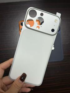 Película Protectora Trasera Ultrafina de PET Esmerilado Antihuellas con Logotipo, Cambia de Color, para <span class=keywords><strong>iPhone</strong></span> 17 16 15 14 <span class=keywords><strong>13</strong></span> <span class=keywords><strong>Pro</strong></span> Max - Product Image 4