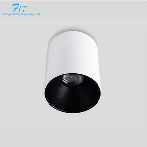 Hot sales White black Downlight Fixture LED Spotlight Fitting Round Fixture frame 35W Surface mounted Downlight