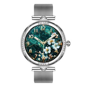 Reloj Inteligente DF HW016 para Mujer, Resistente al Agua IP68, Pantalla IPS de 128 MB, Monitor de Presión Arterial, Monitor de Frecuencia Cardíaca, Recordatorio de SMS, Control por Aplicación, Talla para Mujer - Product Image 4