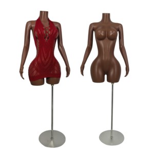 <span class=keywords><strong>Mannequin</strong></span> en plastique grande taille pour <span class=keywords><strong>femme</strong></span>, idéal pour l'essayage de maillots de bain et de vêtements de plage personnalisés, <span class=keywords><strong>avec</strong></span> tête, poitrine et fessier volumineux - Product Image 2