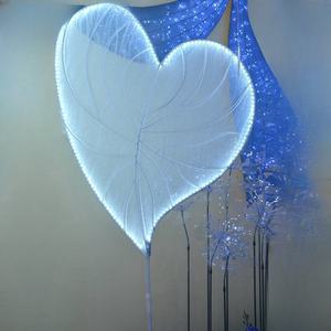 Ultimo LED di seta forma di cuore <span class=keywords><strong>sfondo</strong></span> della fase per la decorazione di nozze, decorazione del partito - Product Image 2