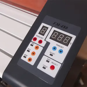 Thermal Laminating Machine A1 Size FM650 Thermal Bopp Film Hot Cold Laminator Machine For Sale