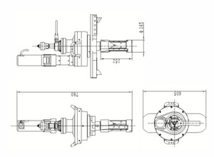 Machine à chanfreiner les tuyaux E-Work ISE-352-1 à montage ID, moteur automatique, chanfreinage à froid industriel pour tuyaux en acier inoxydable - Product Image 6