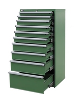 Garage personnalisé en acier robuste 13 tiroirs armoire à outils matériel spécial armoire en métal avec tiroirs