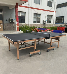 Mesa <span class=keywords><strong>de</strong></span> Ping Pong <span class=keywords><strong>de</strong></span> MDF <span class=keywords><strong>de</strong></span> Tamaño Estándar para Entrenamiento, Suministro Directo <span class=keywords><strong>de</strong></span> Fábrica, Mesa <span class=keywords><strong>de</strong></span> <span class=keywords><strong>Tenis</strong></span> <span class=keywords><strong>de</strong></span> Mesa <span class=keywords><strong>de</strong></span> 25 mm para Interiores con Ruedas - Product Image 2