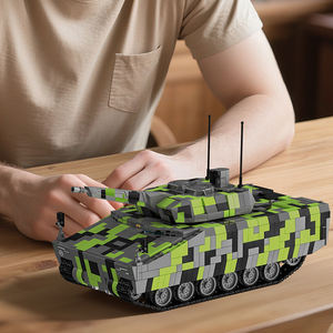 Tanque de Infantería LYNX IFV de <span class=keywords><strong>Alemania</strong></span>, Equipo Militar, Juego de Bloques de Construcción de <span class=keywords><strong>Guerra</strong></span>, Juguete Realista Alemán, Modo de Vehículo Blindado - Product Image 6