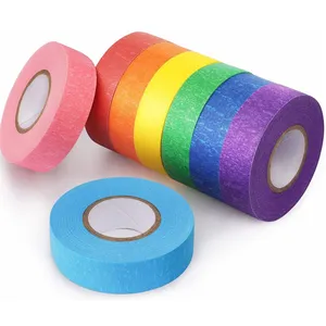 20 Years Experience Factory Supply Colorful 2inch Custom Logo Masking Tape Masking Tape For Car Paint