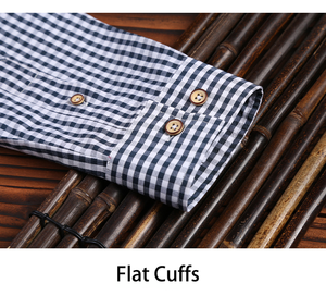 Camicie da <span class=keywords><strong>uomo</strong></span> di alta qualità da <span class=keywords><strong>uomo</strong></span> piccole Plaid manica lunga Slim Fit camicie da <span class=keywords><strong>uomo</strong></span> <span class=keywords><strong>a</strong></span> quadretti 100% Casual in cotone abiti da <span class=keywords><strong>uomo</strong></span> - Product Image 4