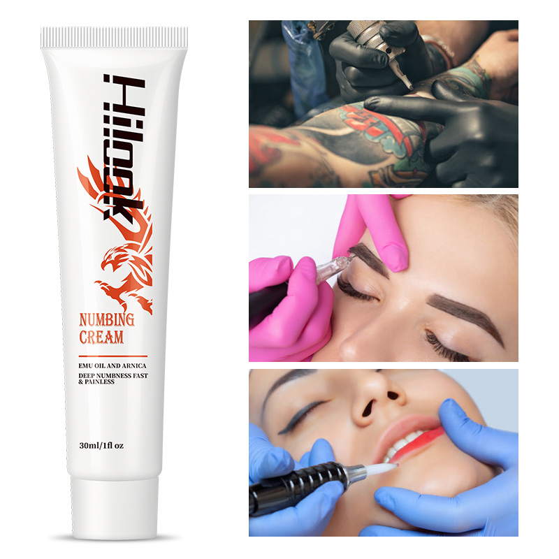 OEM Natural Safe Effective Quick Absorption Pain Relief Protective Skin Recovery Tattoo Aftercare Healing 30g Tattoo Cream