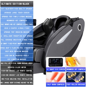 เก้าอี้นวดไฟฟ้าระบบชิอัตสึ 4 มิติ แบบไร้แรงโน้มถ่วง รุ่นปี 2026 สำหรับบ้านและสปา พร้อมระบบนวดด้วยแรงดันอากาศ ครอบคลุมทั่วร่างกาย - Product Image 4