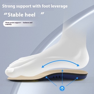 Sports <strong>Support</strong> Orthotic Insoles EVA Material Arch <strong>Support</strong> Flat Foot Correction <strong>Heel</strong> Lift High Elasticity Shock Absorption - Product Image 5