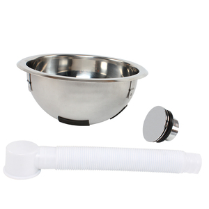 Tytxrv hiện đại bát đơn RV bồn rửa nhà bếp bằng thép không gỉ bồn rửa tay tròn Caravan lắp đặt bộ đếm Motorhome một lỗ - Product Image 4