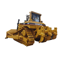 Excavadora CAT D8R Usada de Excelente Calidad, Pintura Original de Fábrica de Japón, Venta en Shanghái, Excavadora Caterpillar D8R de Segunda Mano