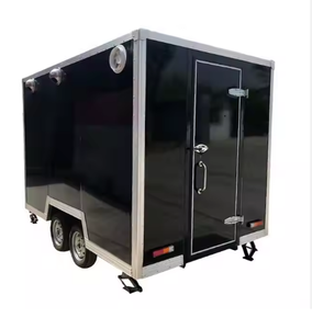 Sử Dụng Tùy Chỉnh 4-Bánh Xe Kim Loại Di Động Thực Phẩm Xe Tải Được Trang Bị Hoàn Chỉnh Nhà Thương Mại Nhà Bếp Tự Động Bán Hàng Tự Động Trailer Cho Thức Ăn Nhanh - Product Image 2