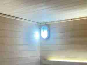ODM OEM geleneksel açık Hemlock buhar Sauna Harvia soba Modern tasarım - Product Image 4