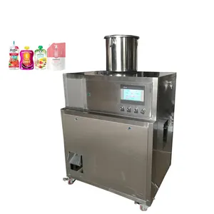 800-1000bags/h Automatic Spout Pouch Filling Capping Machine for Liquid Jelly Milk Water